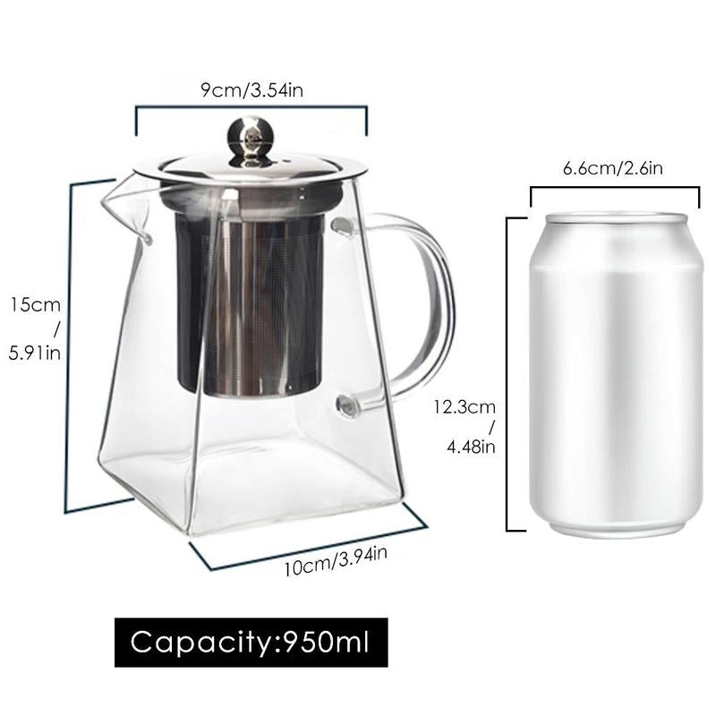 Glass Teapot Set